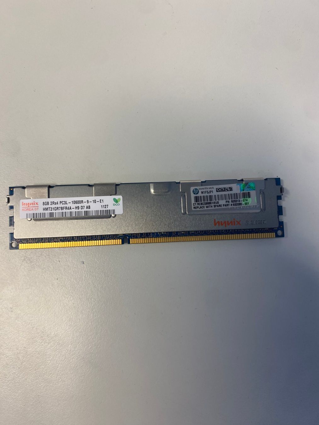 Memory / RAM: Hynix 8GB RAM PC3L-10600R – Gebraucht aus Zizers von Digitag0