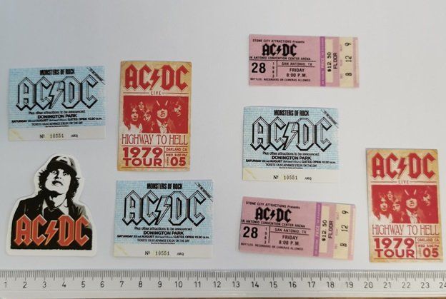 AC/DC - 8 Sticker | Kaufen auf Ricardo