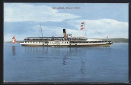 Salondampfer Italie auf dem Lac Léman