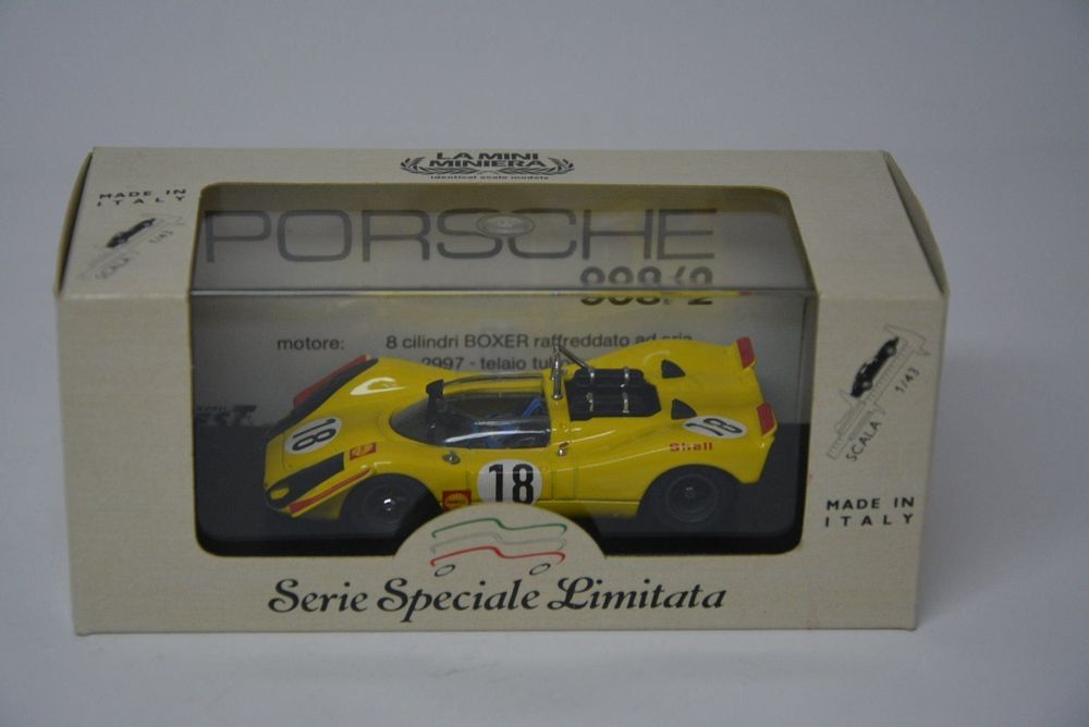 Miniature Abarth 2000 1/43 Best SP No.100 Enna 1970 A.Merziario