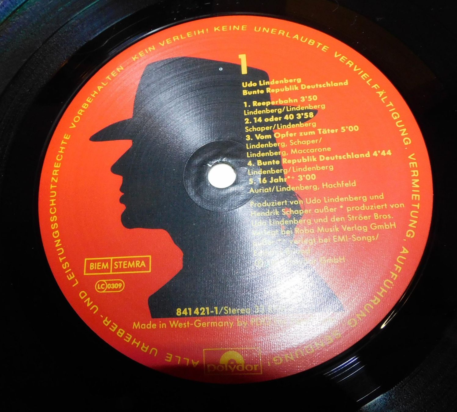 Dischi in vinile: Lp Schallplatte Udo Lindenberg   1989 – Usato da Sursee venduto da 76 2