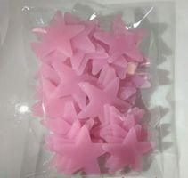 100 LEUCHTSTERNE ROSA, MIT KLEBER NEU+OVP