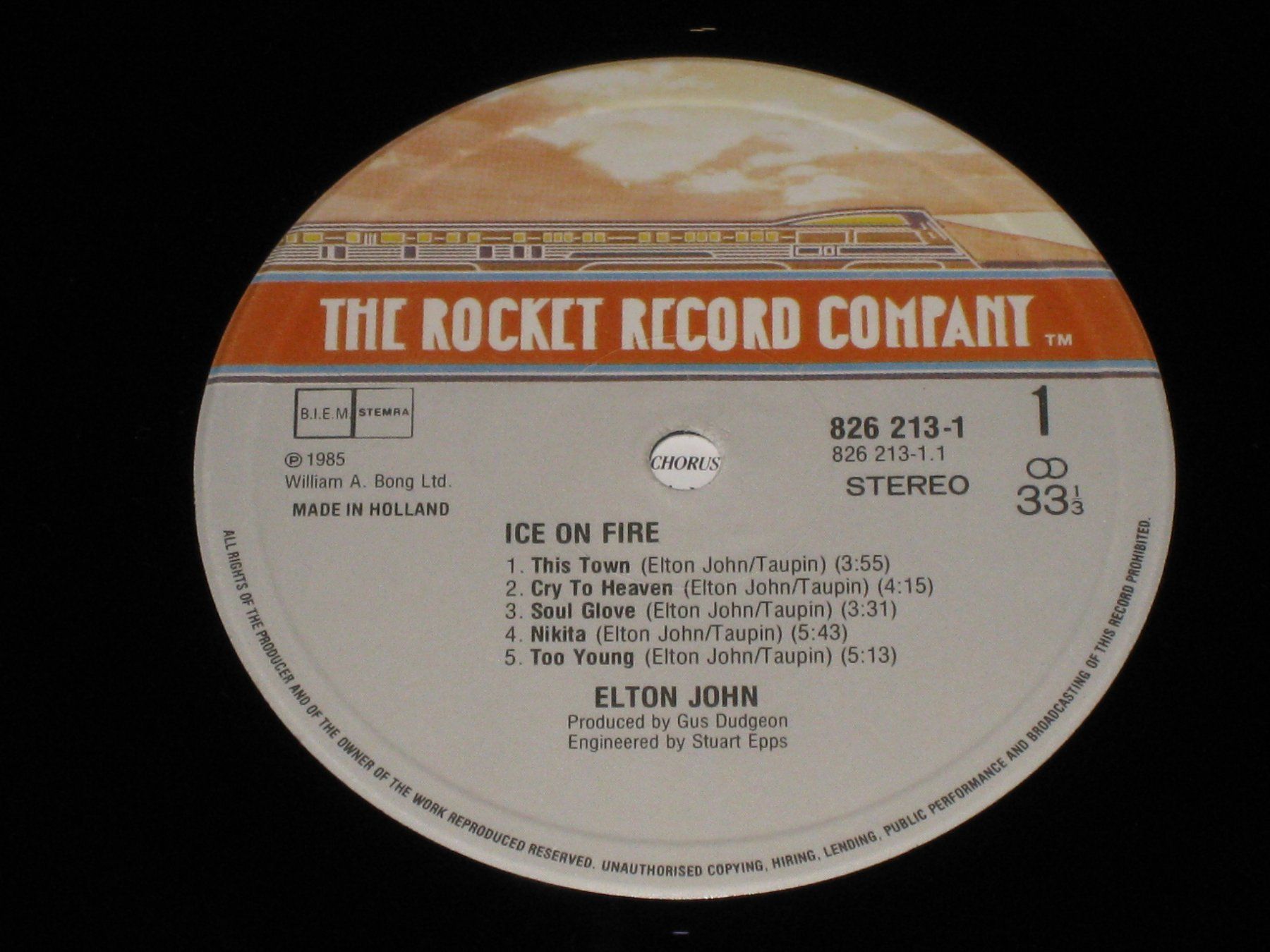 Schallplatten: LP - ELTON JOHN - ICE ON FIRE – Gebraucht aus Steckborn von Quo7 1