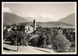 AK Uznach, Blick auf die Glarneralpen