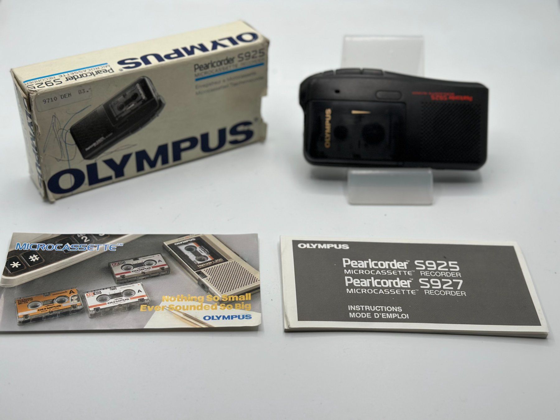 Olympus Registratori: Olympus 6 Dictaphone MicroCassette micro cassette recorder – Usato da Genève venduto da inc_9vgv 1
