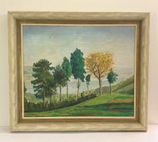 Willy Roth - 1949 - Ölgemälde 