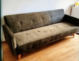 Schlafsofa grün