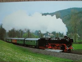 Schnellzug-Dampflok 01 1100 der Deutschen Bundesbahn