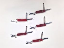 Kleine Victorinox Sackmesser im 5er Set