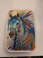 Schmuckkästchen mit Pferde-Motiv, ideal als Geschenk!