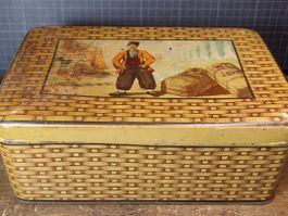 Wunderschöne alte Blechdose WIDMER CIGARRENFABRIK HASLE b.B.