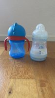 Philips Avent Trinklernbecher und Flasche blau gebraucht