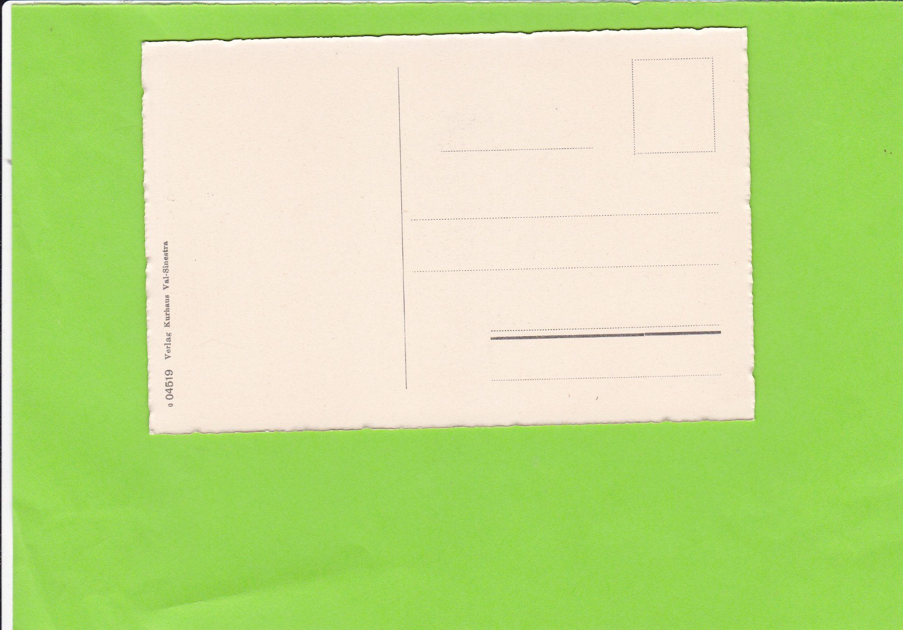 Cartoline postali: Ruine Tschanuf Remüs – Usato da St. Peterzell venduto da neckertal 1