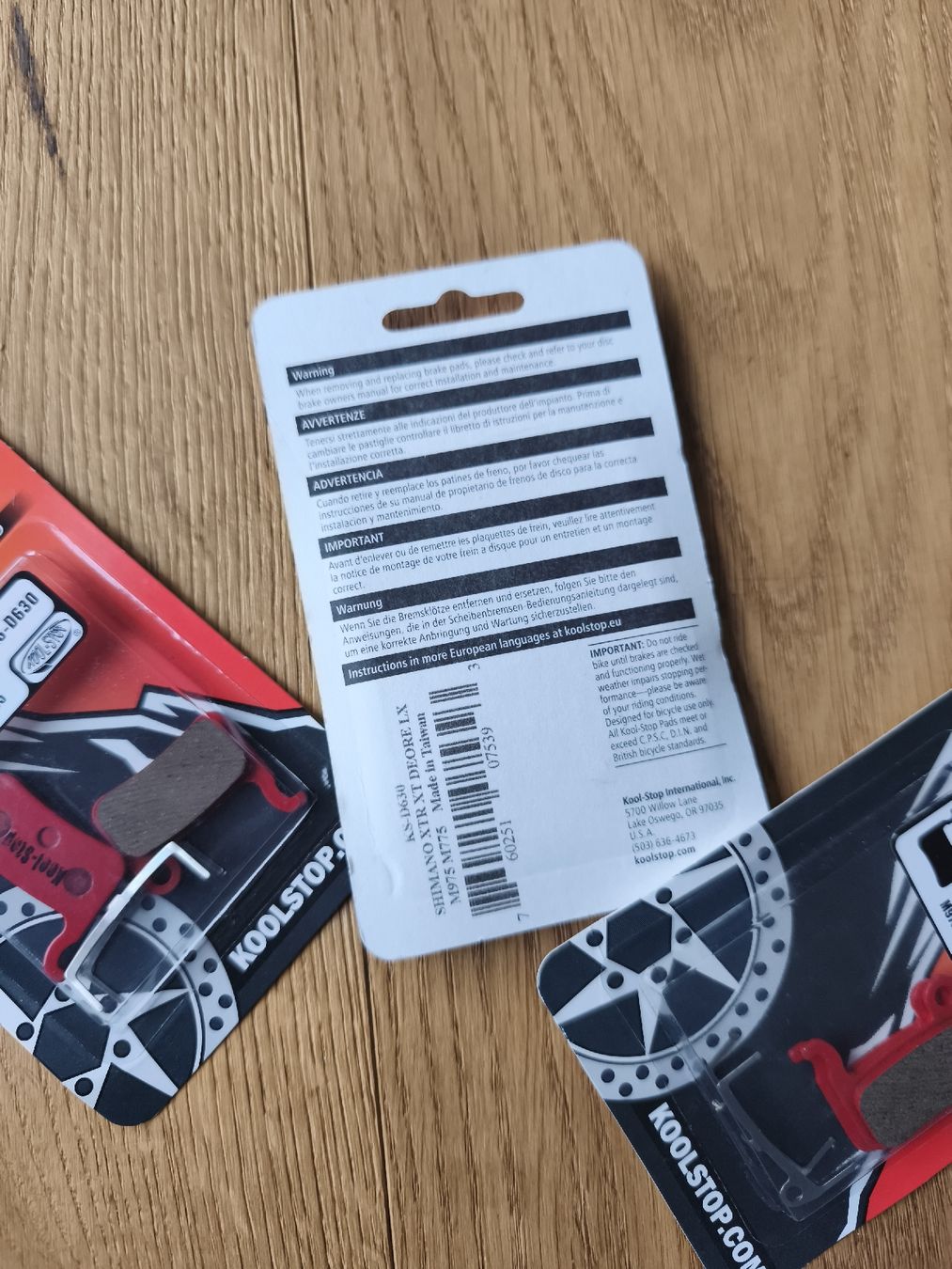 Ersatzteile: 3x2 Kool Stop Scheibenbremsbeläge KS-D630 - Neu! – Neu und originalverpackt aus Zürich von bre_7hlh 1