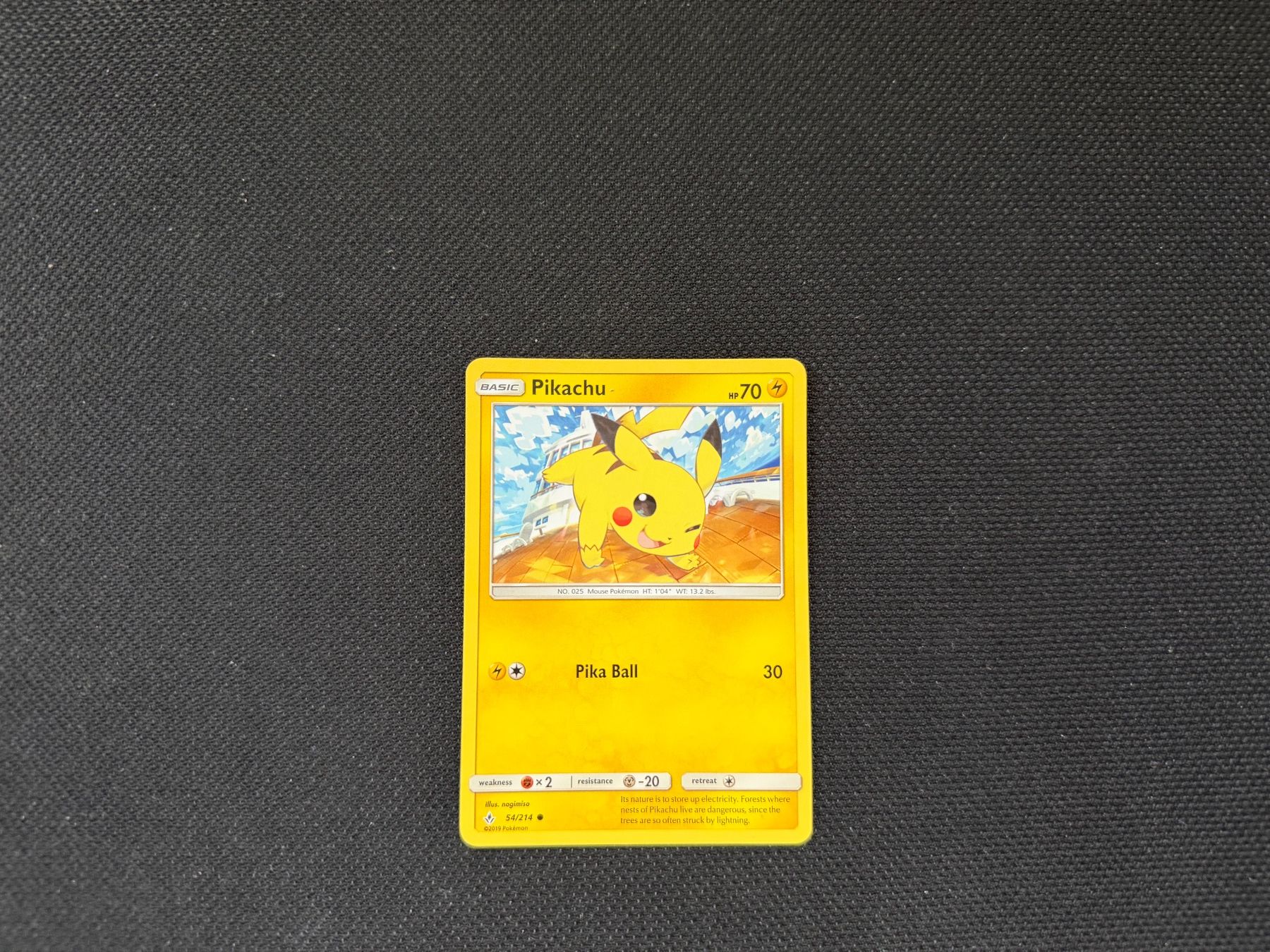 Pokémon Cartes à collectionner: Pikachu 54/214 – D'occasion à Zürich par mountainwizard00