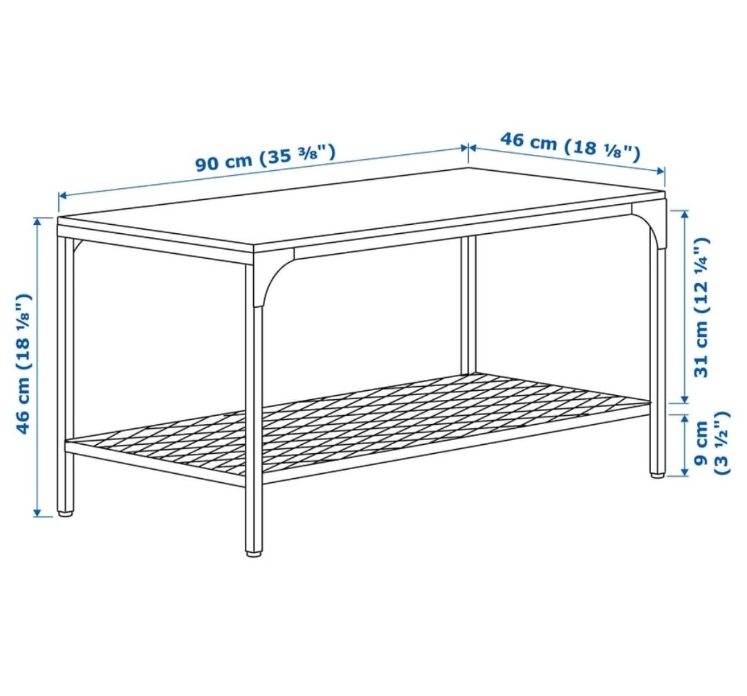 Ikea Tavoli: Table basse IKEA 90x46 – Usato da Grand-Lancy venduto da rem_d5vl 1
