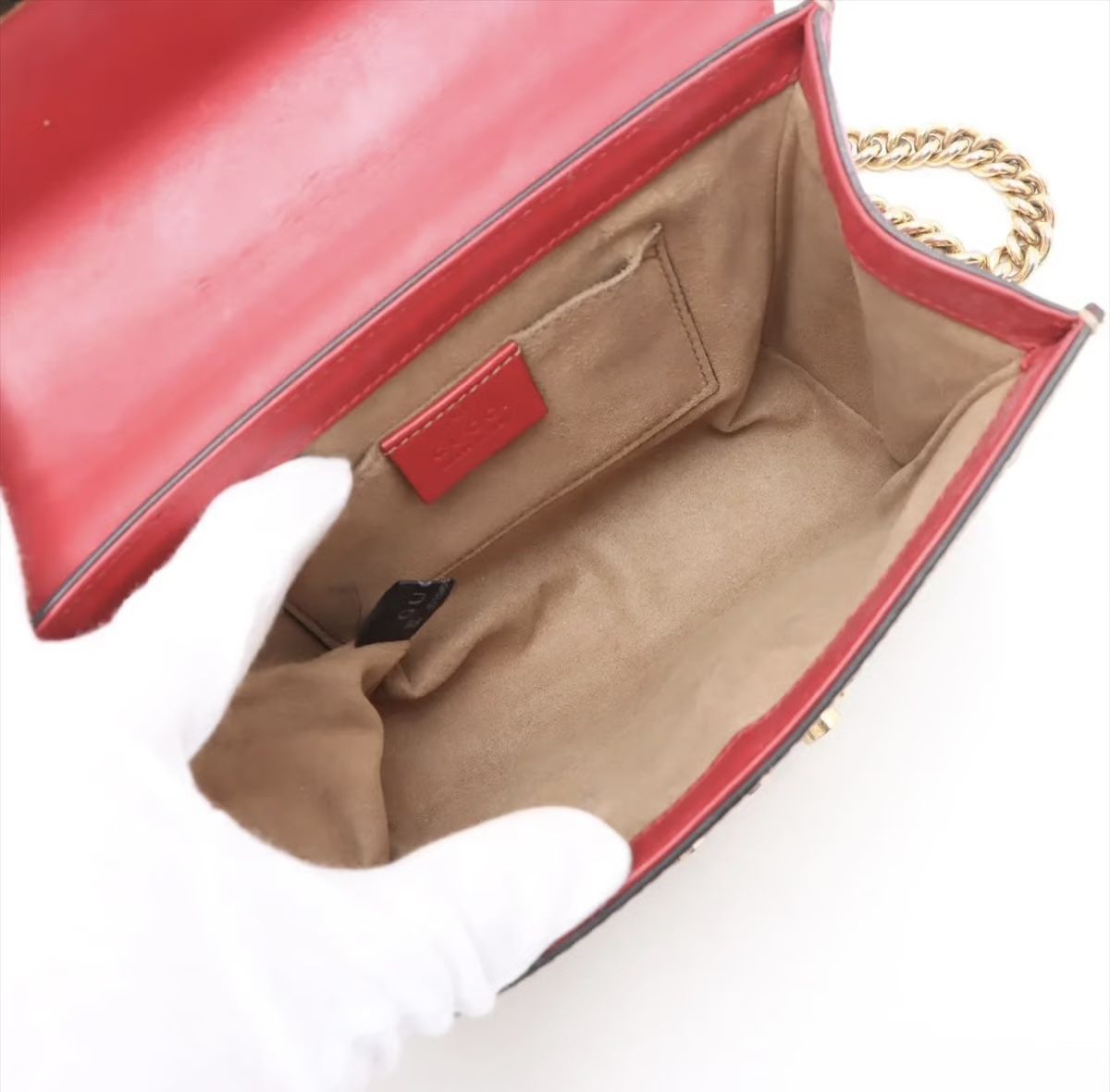 Gucci Borse da donna: Gucci GG Supreme Padlock Chain Shoulder Bag – Usato da Flawil venduto da HeritageAtelier 6