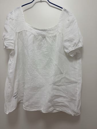 Leinen Top, Gr. L