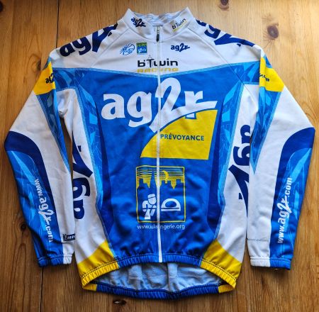 Radtrikot Team AG2R Prévoyance Gr. XL Velo Radsport Trikot