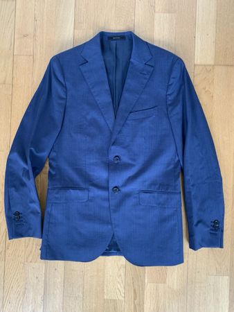 Massimo Dutti Anzug Gr. 38 blau