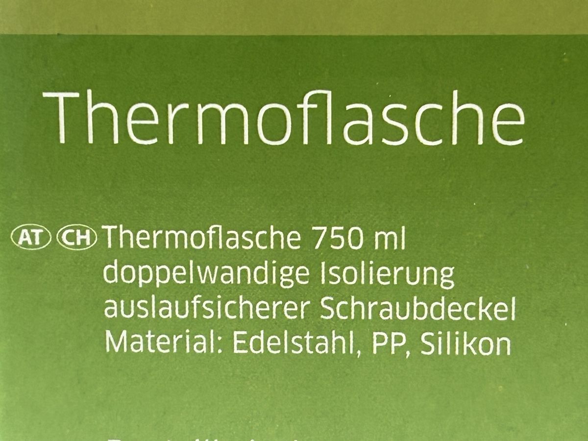 Thermos Borracce & Thermos: Thermoflasche – Nuovo e nell'imballaggio originale da Frauenfeld venduto da berk39 1