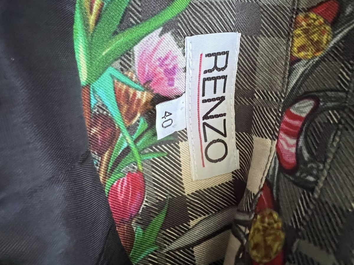 Giacche: Blazer Gr. 40, Seide, floral/kariert – Usato da Zürich venduto da angielmora 3