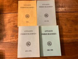 Annales Fribourgeoises Collection Années 1964-1989