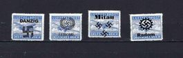 Luftfeldpost mit Aufdruck **
