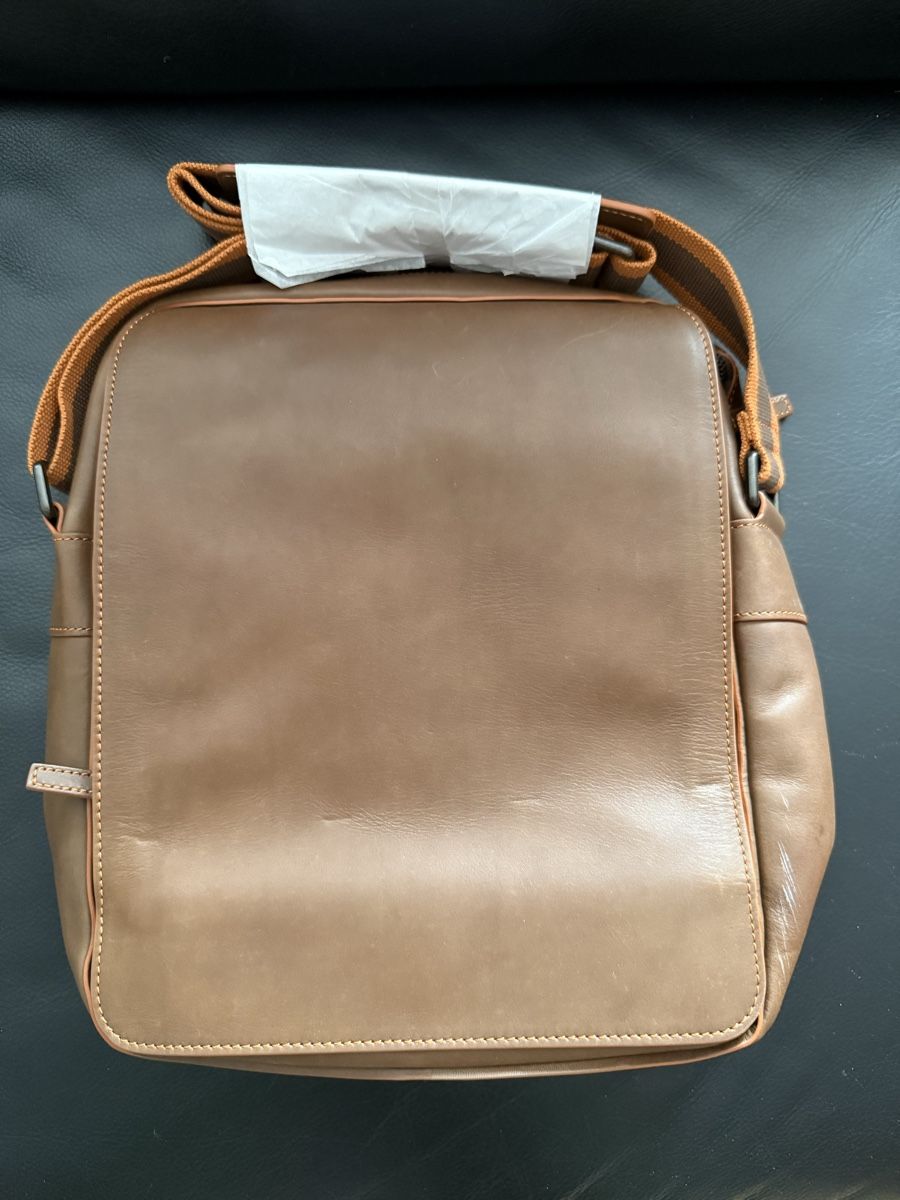 Navyboot Borse: NAVYBOOT Ledertasche Umhängetasche braun – Nuovo (secondo la descrizione) da Goldach venduto da Messerguru