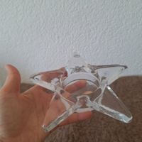 Hergiswiler Glas Stern, Rechaudkerzli Kerzenhalter