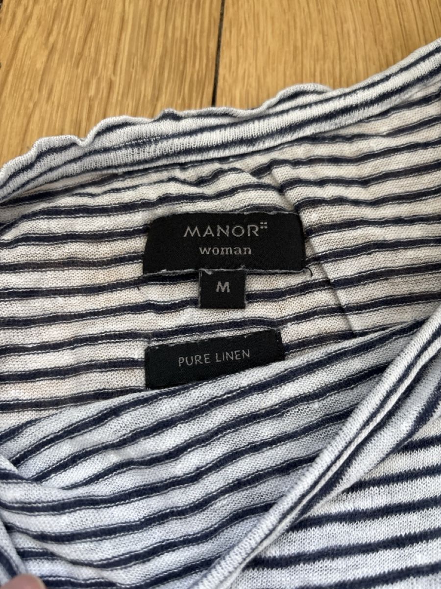 Manor T-shirts: Manor Leinen Tshirt Gr M/L – D'occasion à Liebefeld par nurseli 1
