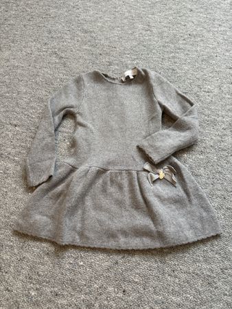 Robe hiver grise, Tartine et Chocolat, taille 2 ans, comme n