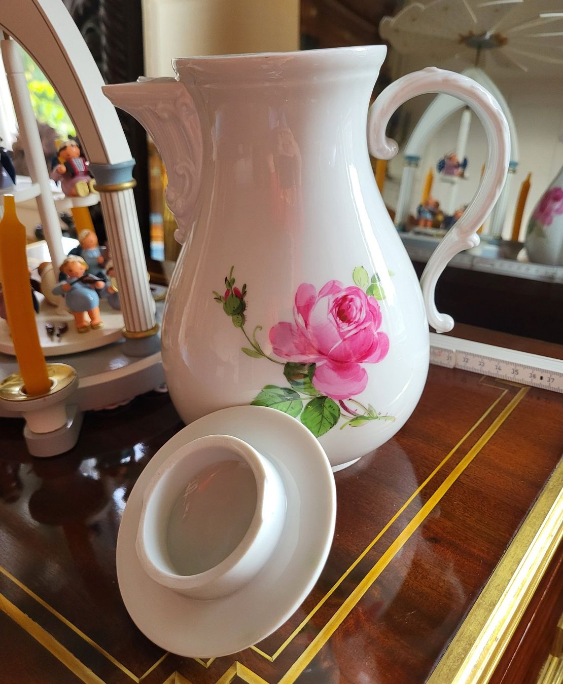 Teiere: Meissen Kaffekanne, Rose. – Usato da St. Gallen venduto da nikolausraphael 1