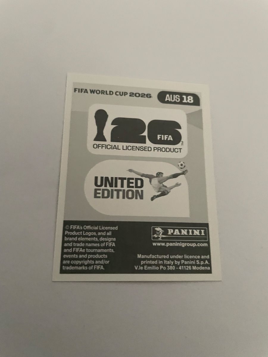 Panini Carte collezionabili: FIFA WM 2026 Kusini Vengi AUS 2 – Nuovo (secondo la descrizione) da Winterthur venduto da Cobraforce 1