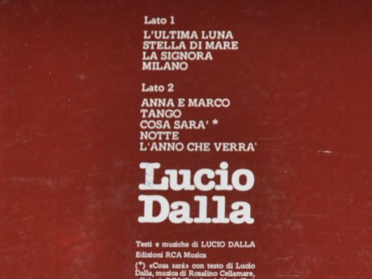 Dischi in vinile: LP Lucio Dalla (1979) – Usato da Boll venduto da Theodora15 2
