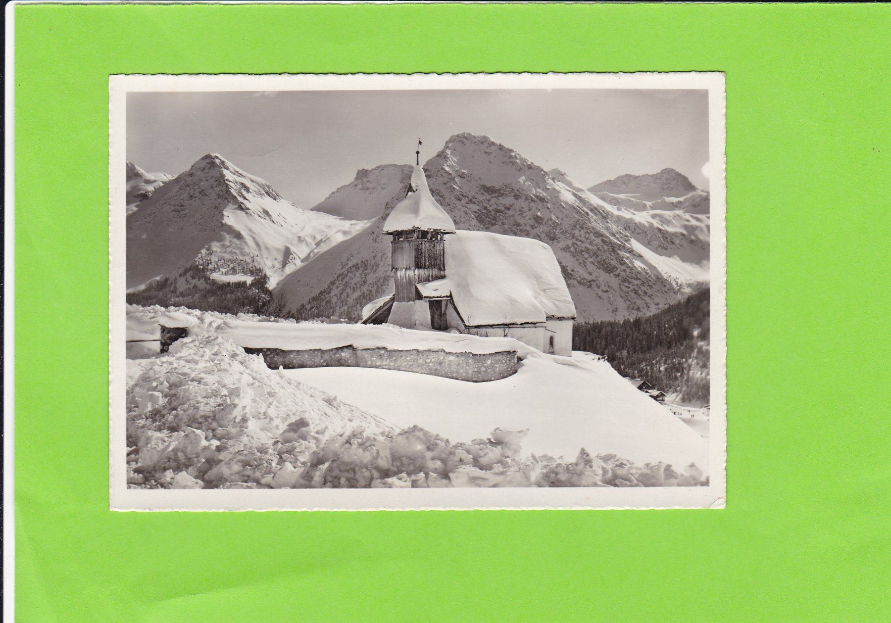 Cartoline postali: Arosa-Bergkirchli – Usato da St. Peterzell venduto da neckertal