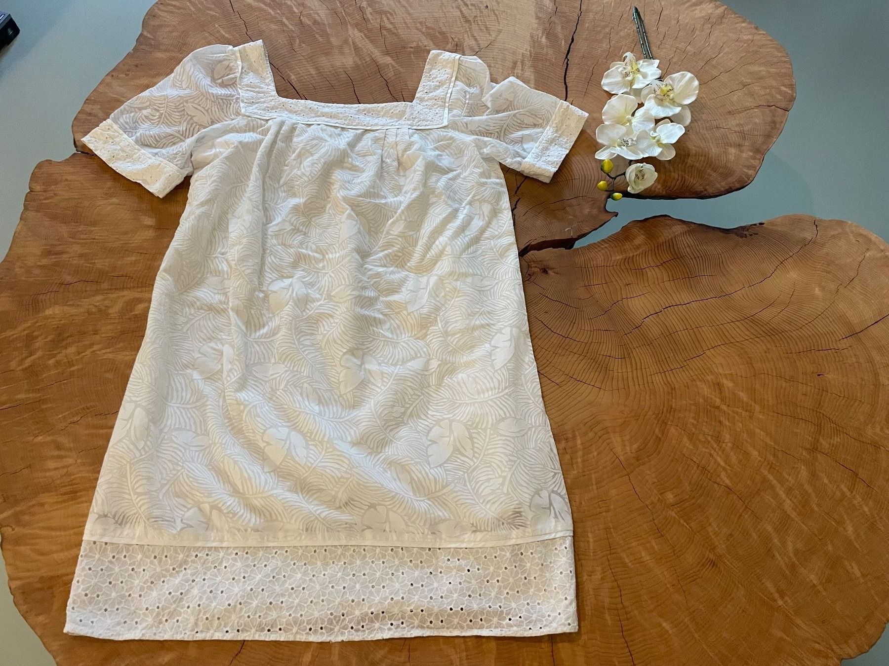 Vestiti: Summer Kleid mit bestickten Einsätzen MANOUKIAN Gr. S | Robe – Usato da Zürich venduto da AnnaSa 1