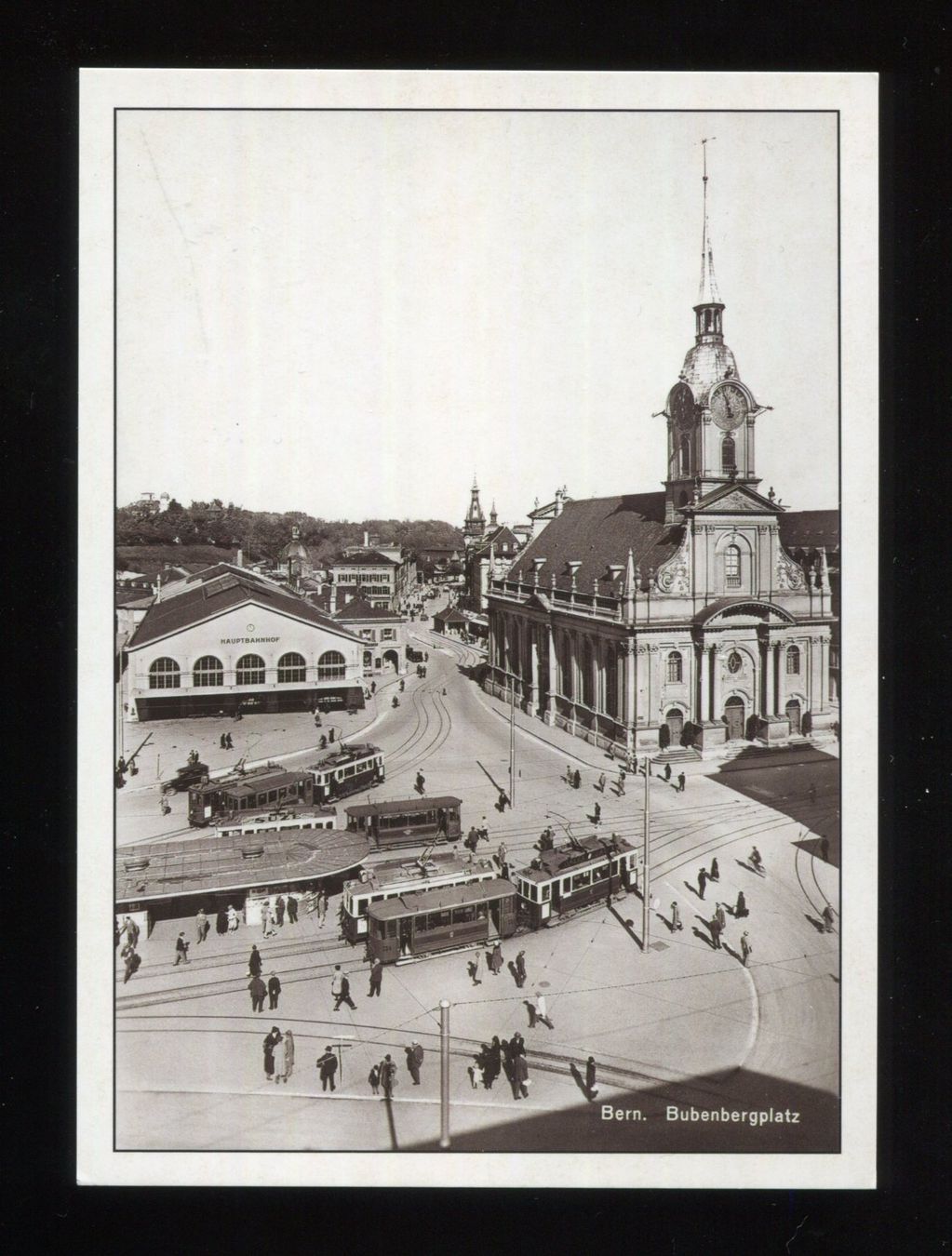 Ansichtskarten: Bern, Bubenbergplatz, Bahnhofplatz – Gebraucht aus Aarau von Elmaar41