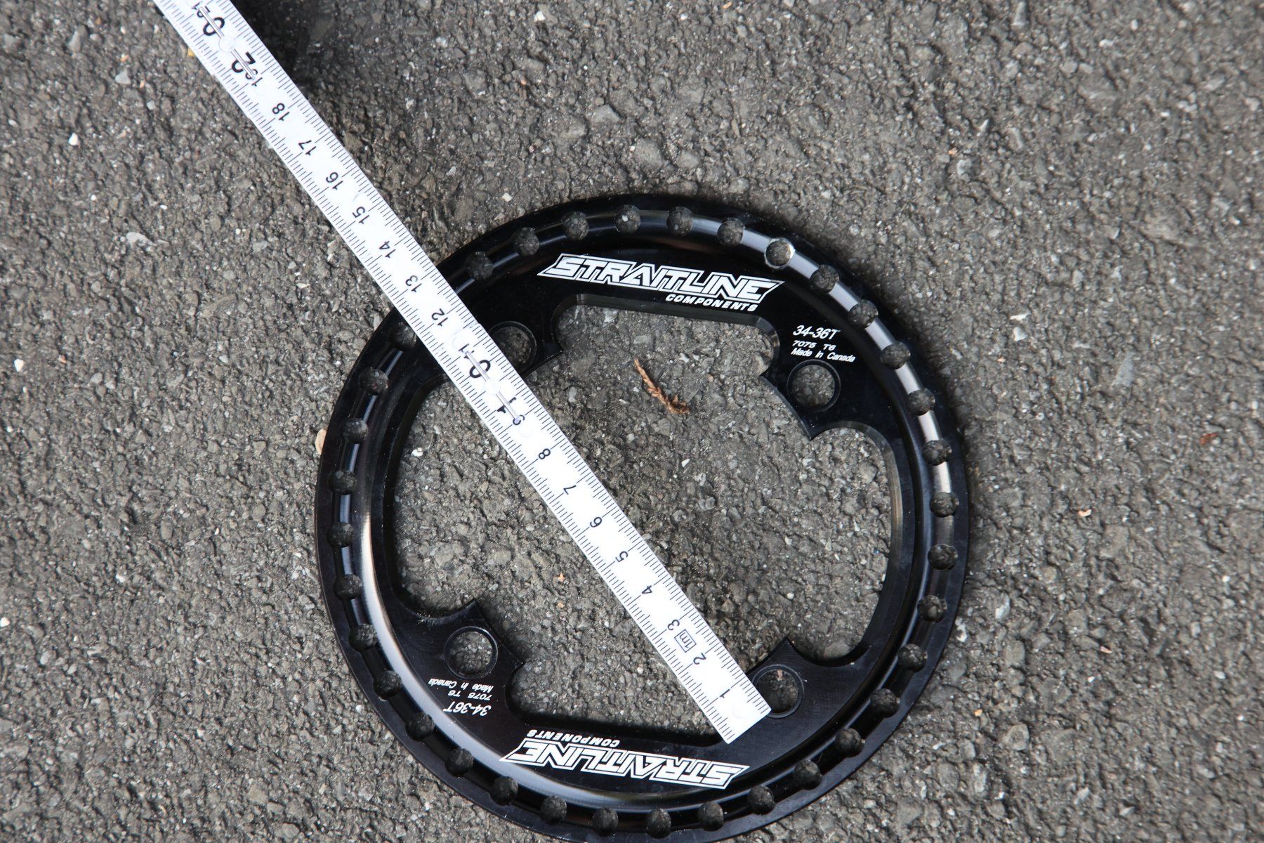 Ersatzteile: Bashring Straitline Components 34-36t – Gebraucht aus Zug von Mtb09 1