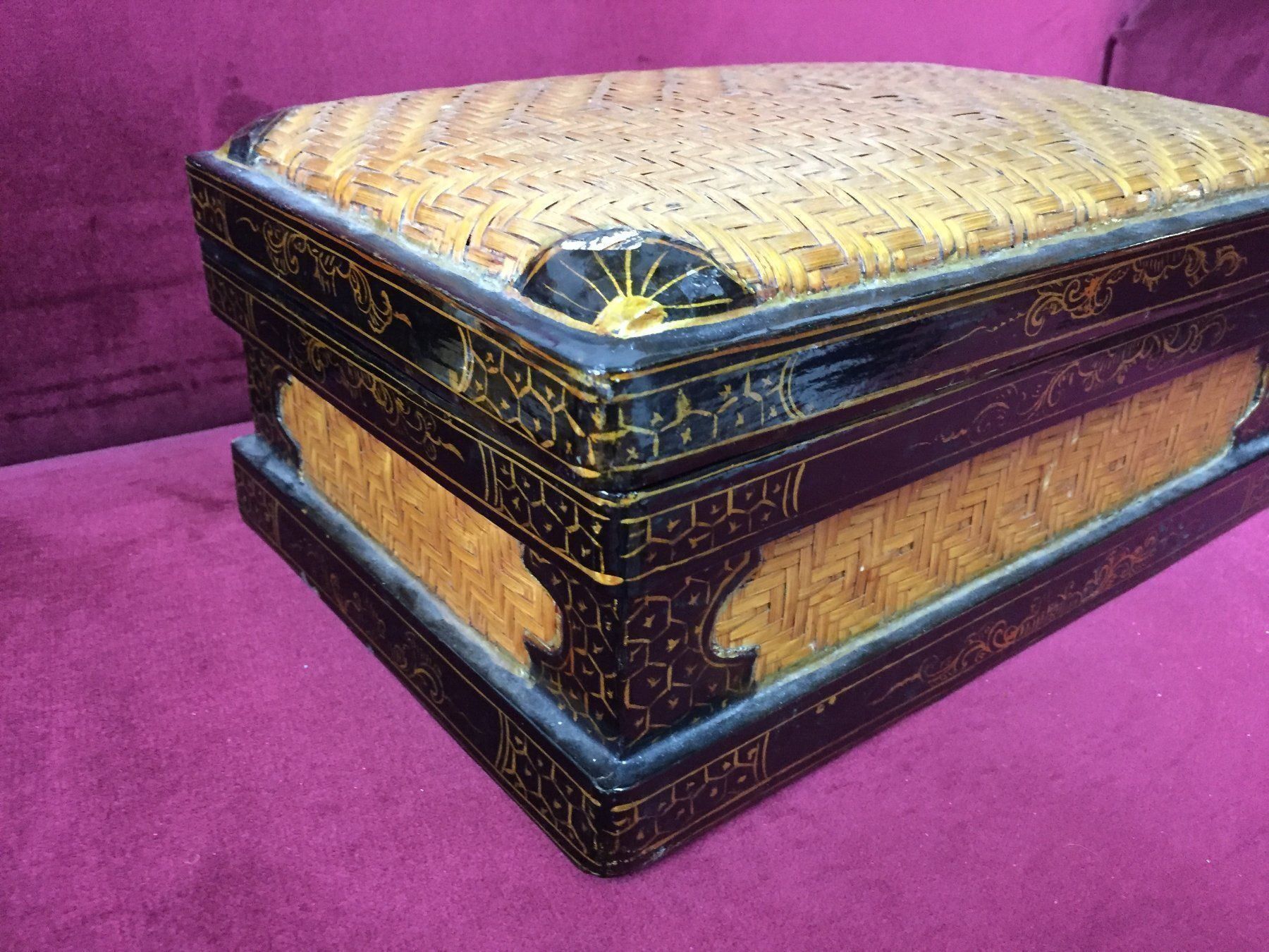 Valigie: Vintage Seltenes Korbtruhe Korbkoffer – Usato da Schaffhausen venduto da vintageville 3