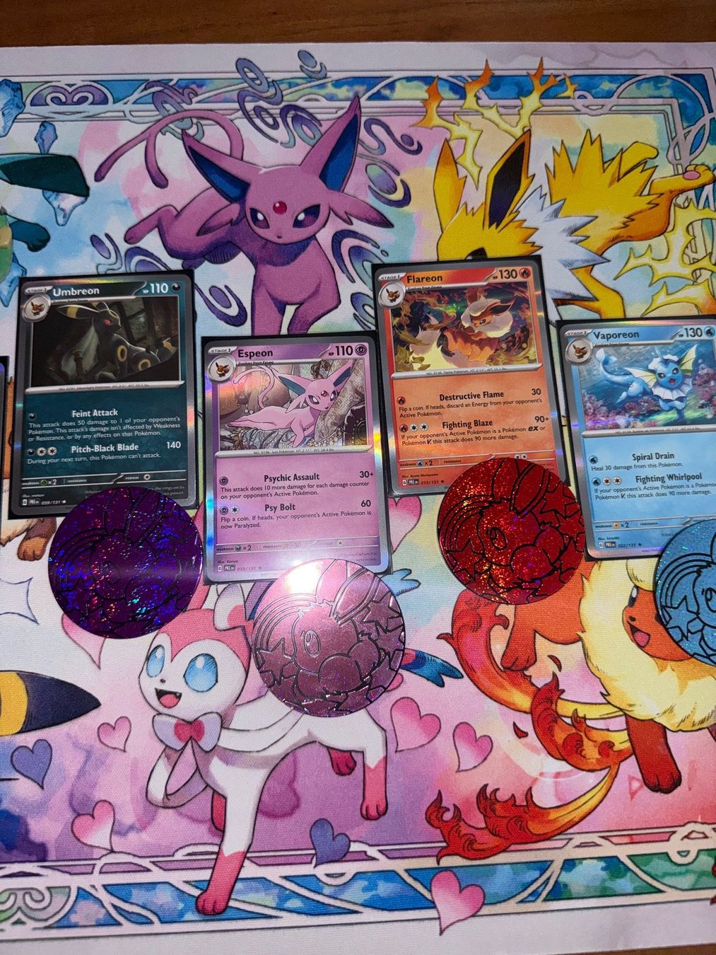 Pokémon Carte collezionabili: Pokemon Prismatic Evolutions eevee entwicklungen & chips new – Nuovo (secondo la descrizione) da Boll venduto da roy_2fdh 3