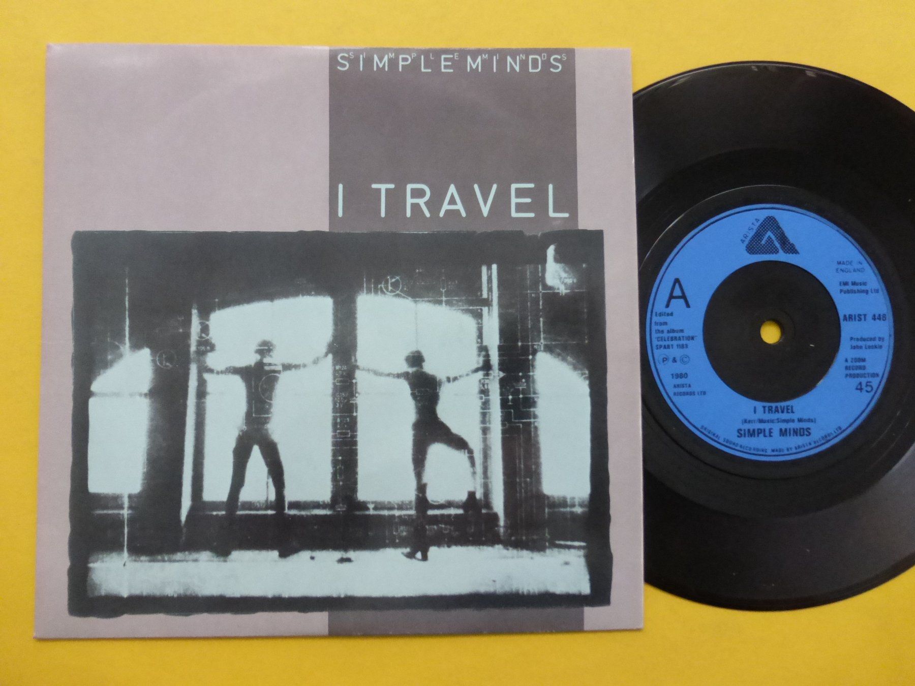 Dischi in vinile: Simple Minds – I Travel – Usato da Zürich venduto da Swiss57