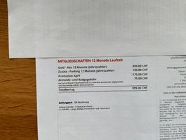 Gym Abo - Clever Fit - Jahres Abo ab 1.9. (Gold Abo)