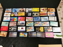 Lot de 42 cartes téléphoniques principalement FRANCE
