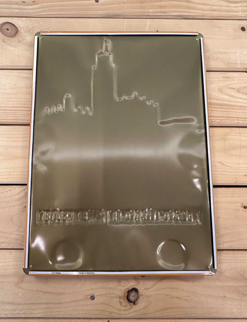 Feldschlösschen Schilder: Schild Feldschlössen Rheinfelden Blech – Gebraucht aus Maschwanden von Charlotte90 1