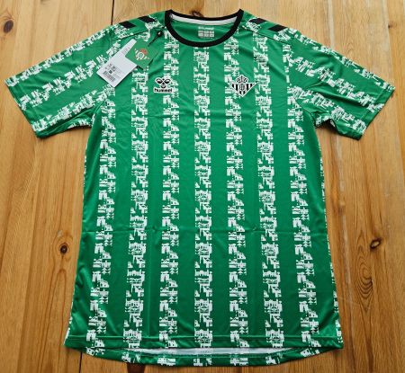 Real Betis Sevilla Trainingsshirt Hummel NEU Gr. L Spanien