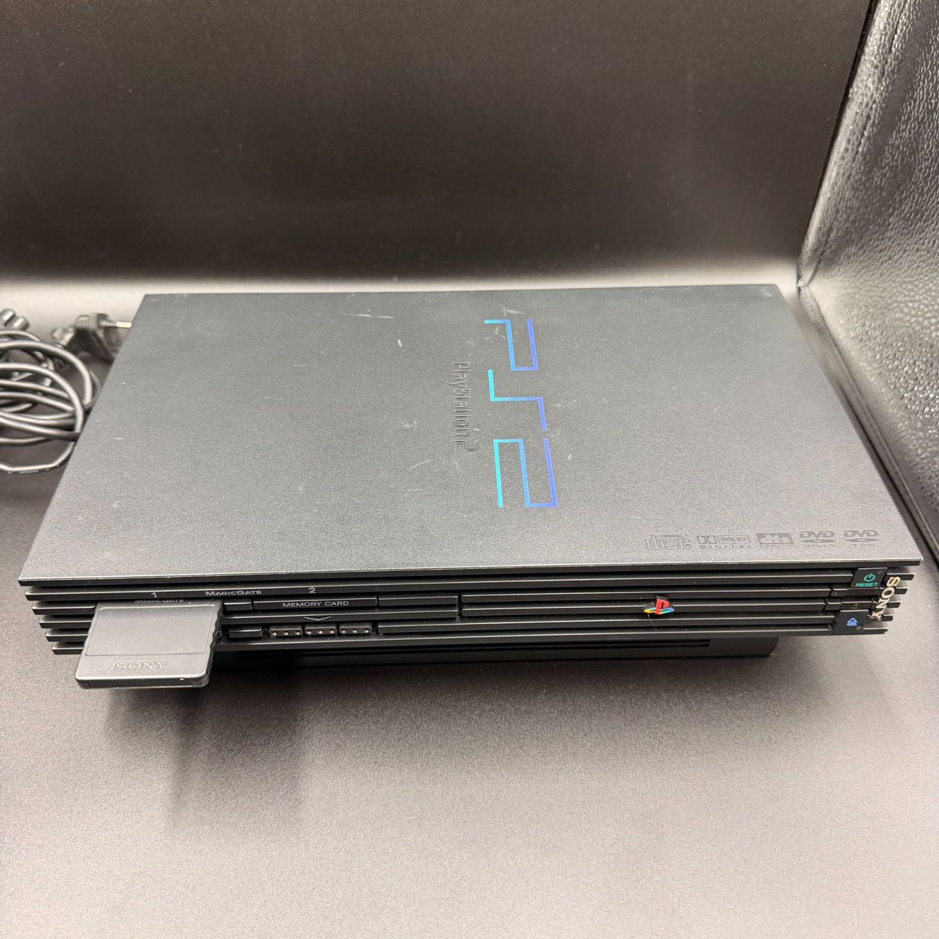 Sony Console: Sony PlayStation 2 Fat Konsole schwarz – Usato da Düdingen venduto da Nerdworld 1