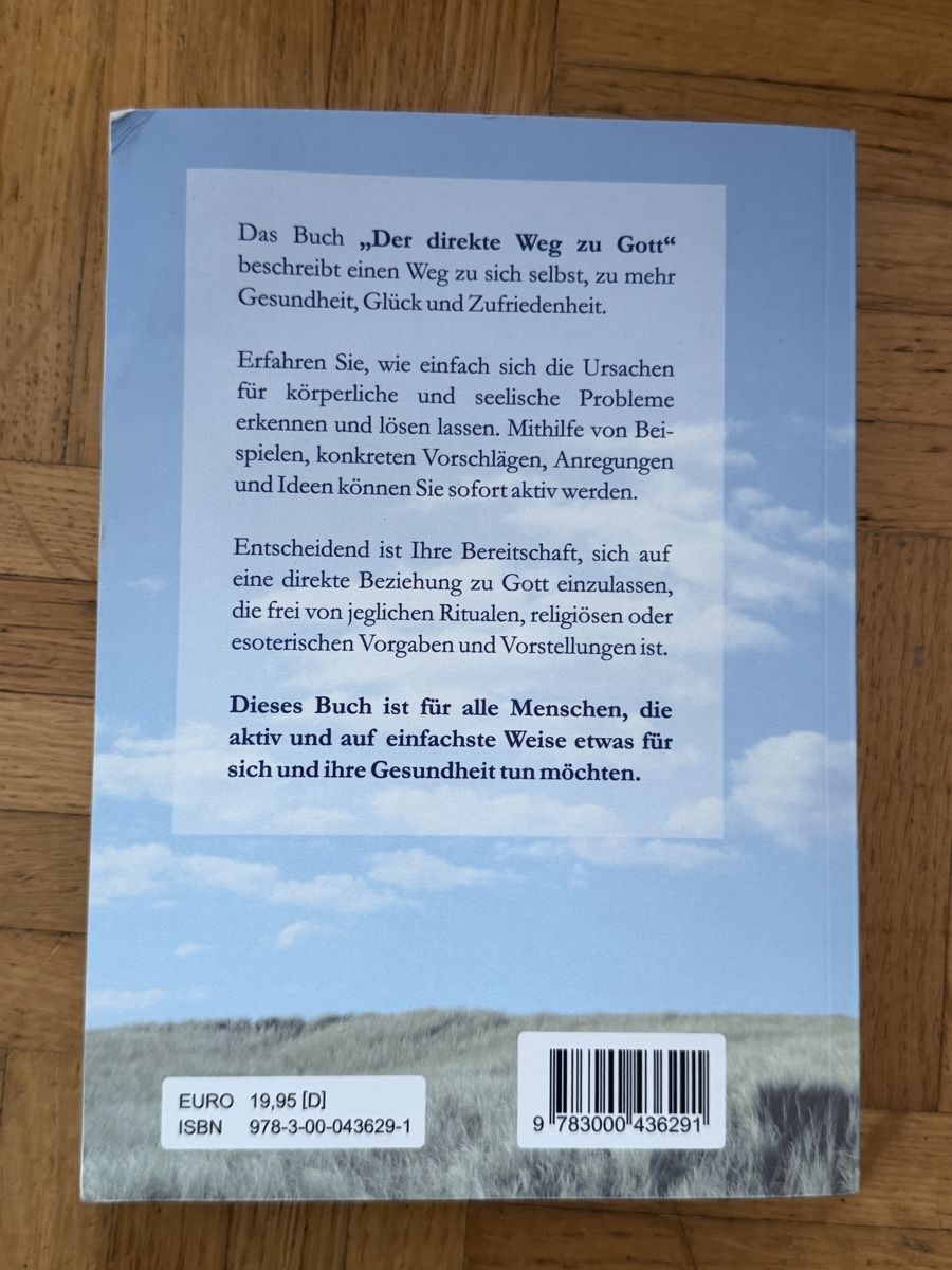 Bücher: Der direkte Weg zu Gott - Helmut Atzler – Gebraucht aus Aarau von Tam6 1