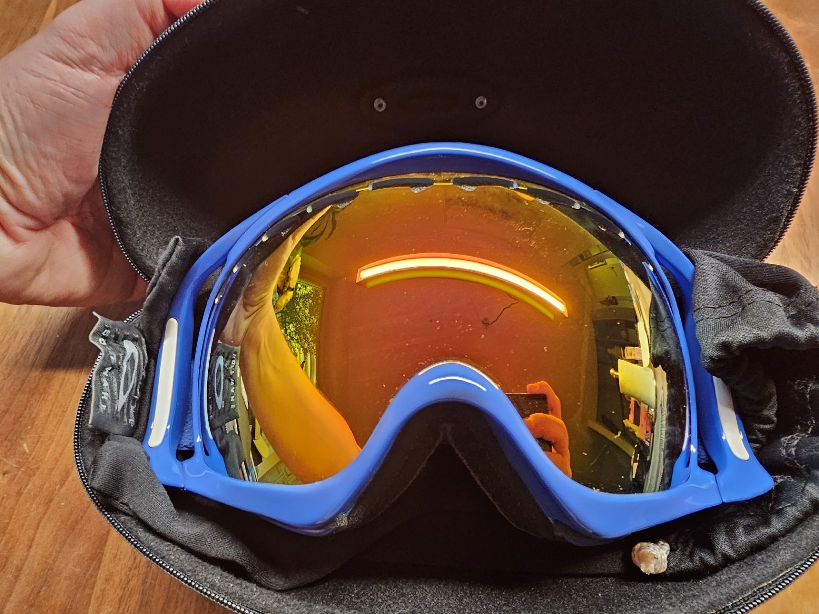 Oakley Occhiali & Lenti: Oakley Crowbar Blue Retro Strap – Nuovo (secondo la descrizione) da Oberwil BL venduto da 007re 1