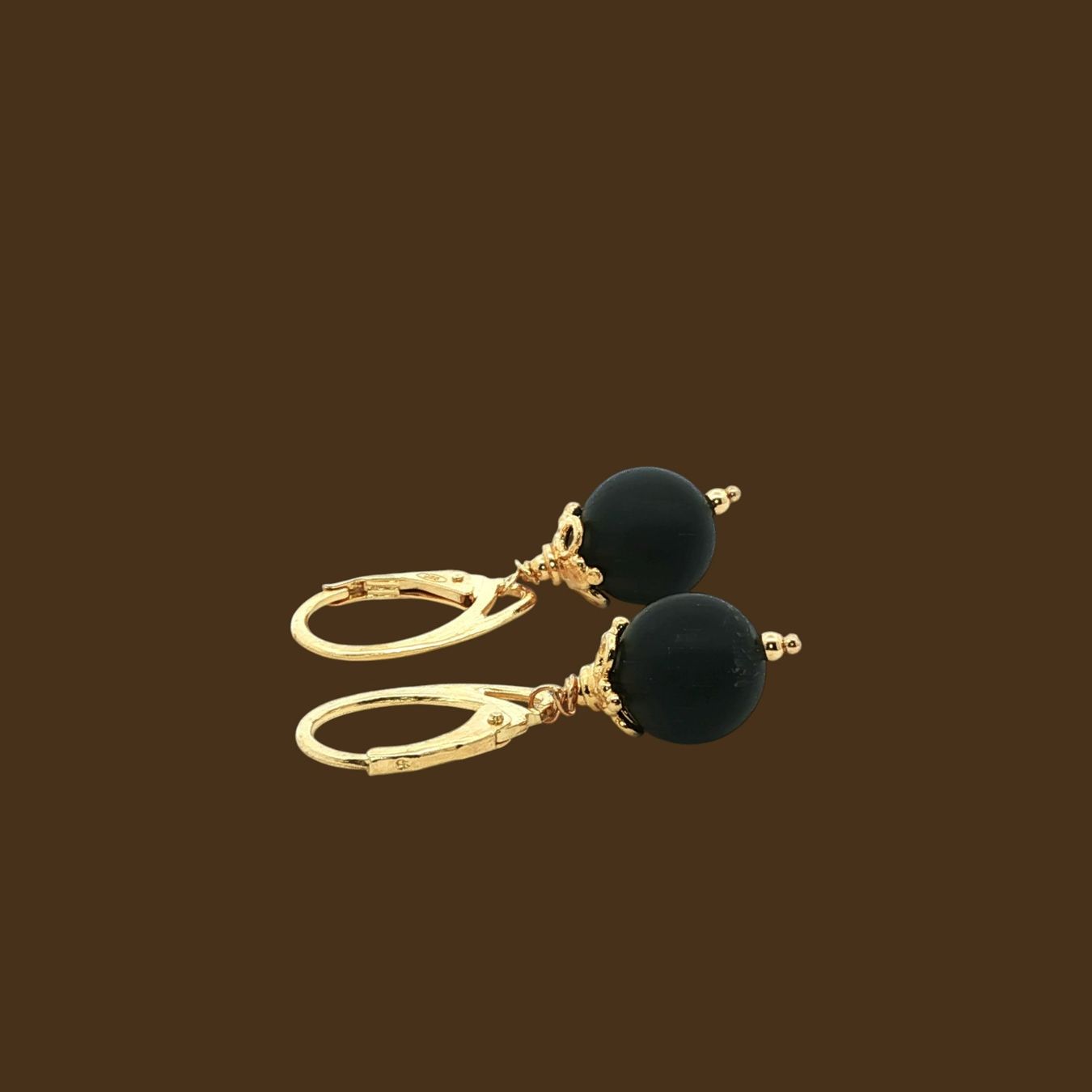 Olga Ribler Orecchini pendenti & Orecchini a lobo: Sterling Silber 925 Ohrhänger mit Onyx – Nuovo (secondo la descrizione) da Luzern venduto da Schmuckoutlet 5